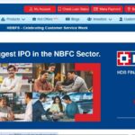hdb financial share price