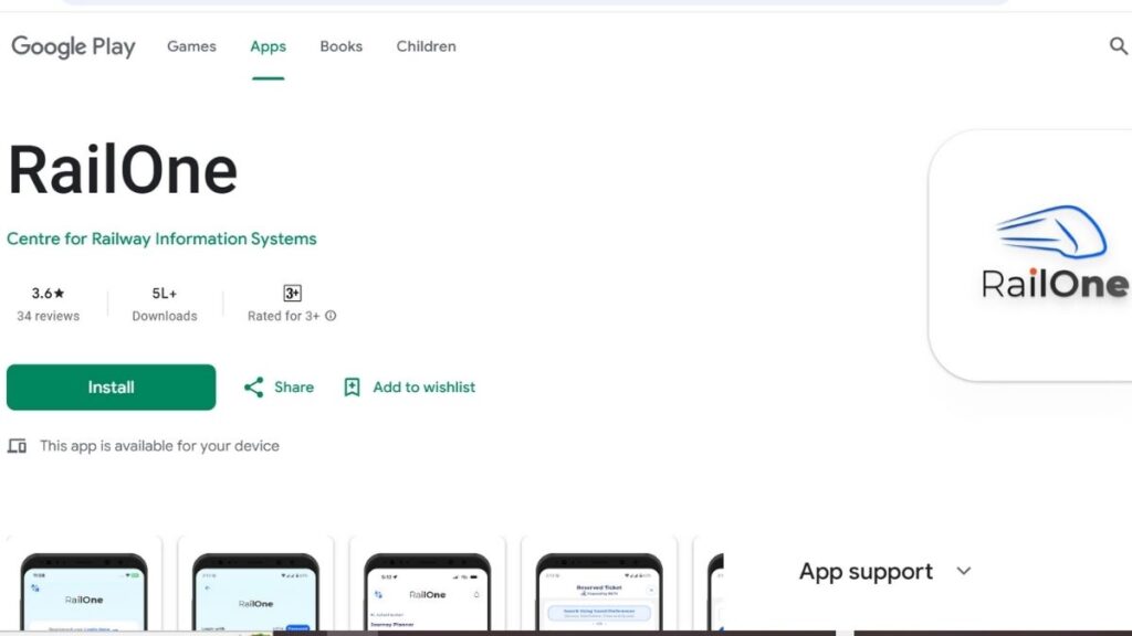 Railone app
